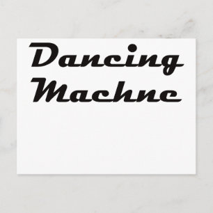 Dancing Maskin Vykort