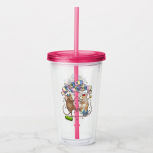 Dancing Mce Party Time Banner Confetti & Balloi Take Away Mugg