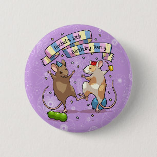 Dancing Mice Namn & Age Grattis på födelsedagen Pa Knapp