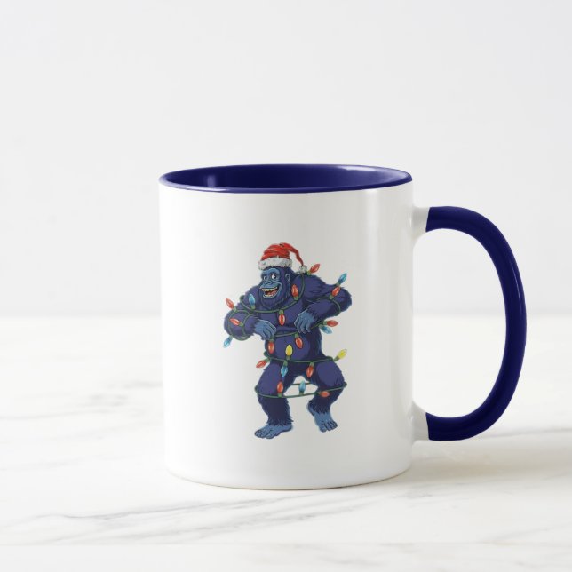 Dancing Monkey Mug | Fun Coffee Cup Mugg (Höger)