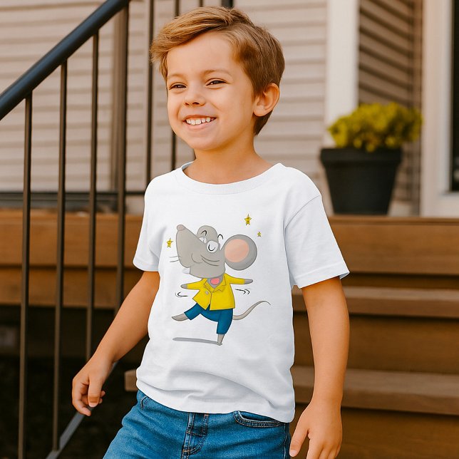 Dancing Mouse in Gult T-Shirt (Skapare uppladdad)