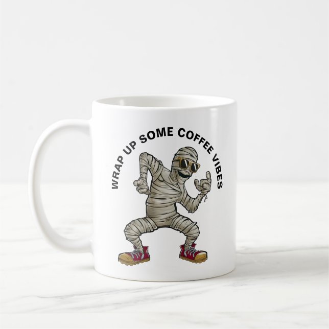 Dancing Mummy Kaffemugg (Vänster)