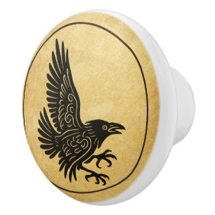 Dancing Norse Raven Knopp