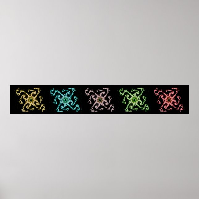 Dancing Octopuses Poster (Framsidan)