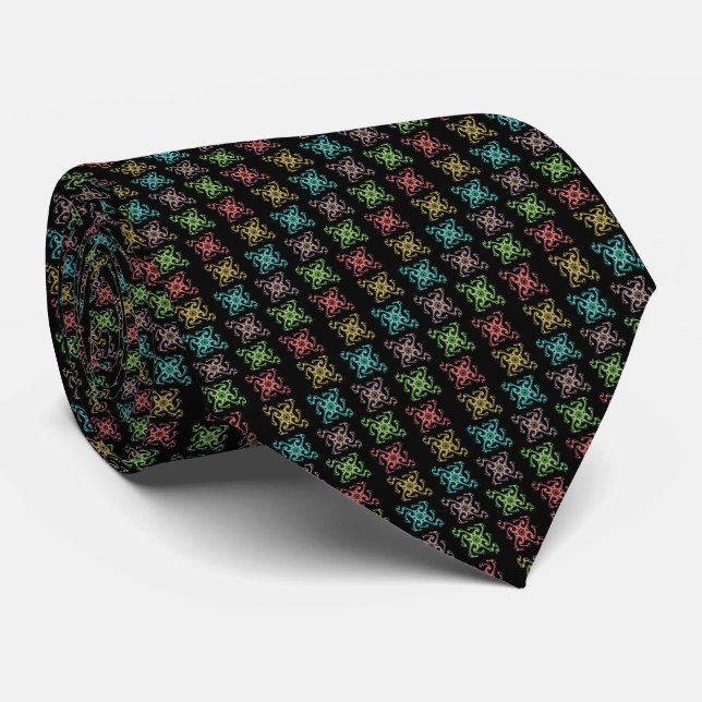 Dancing Octopuses Tie Slips (Rullad)