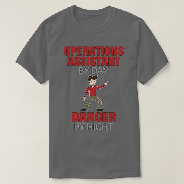 Dancing Operations Assistant Manar Dancer T Shirt (Design framsida)