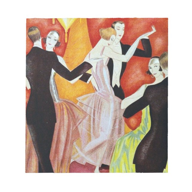Dancing Par 1920 Anteckningsblock (Framsida)
