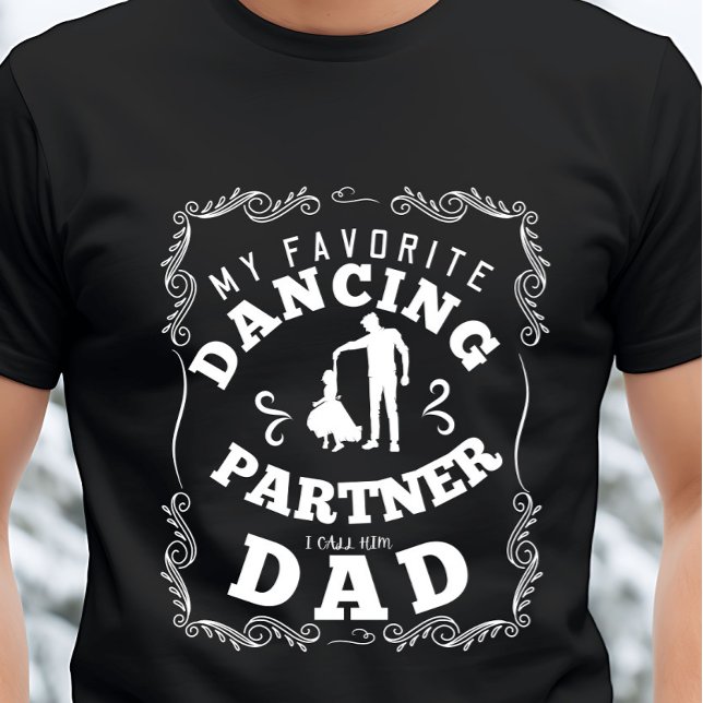 Dancing Partner Pappa Far T Shirt (Skapare uppladdad)