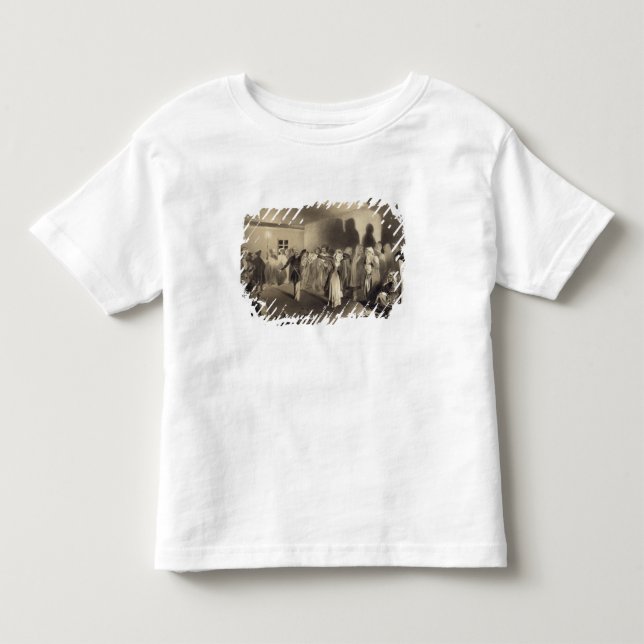 Dancing Party vid Kagha-Choura, Dagestan, plate 55 T-shirt (Framsida)