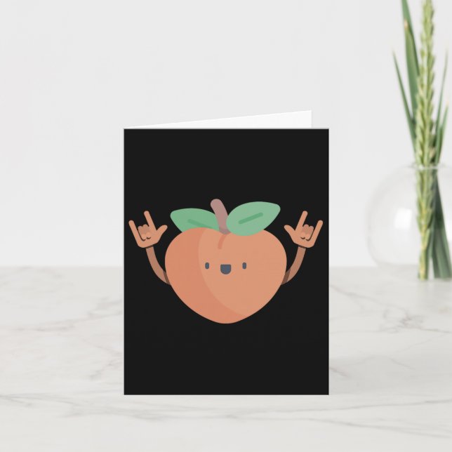 Dancing Peach Funny Dance Fruit Dancer Graphic Tee Kort (Framsida)
