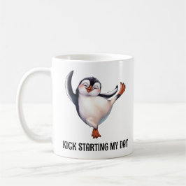 Dancing Penguin Kaffemugg