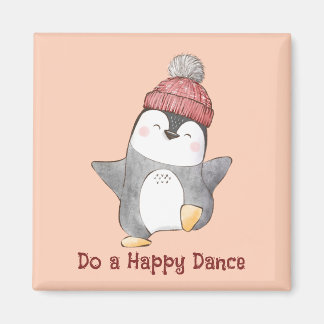Dancing Penguin Magnet