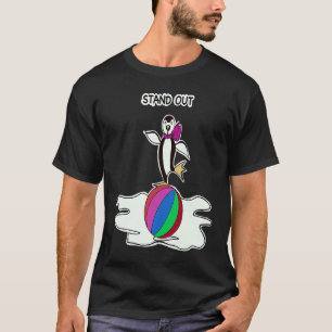 Dancing Penguin Roligt Animals T Shirt