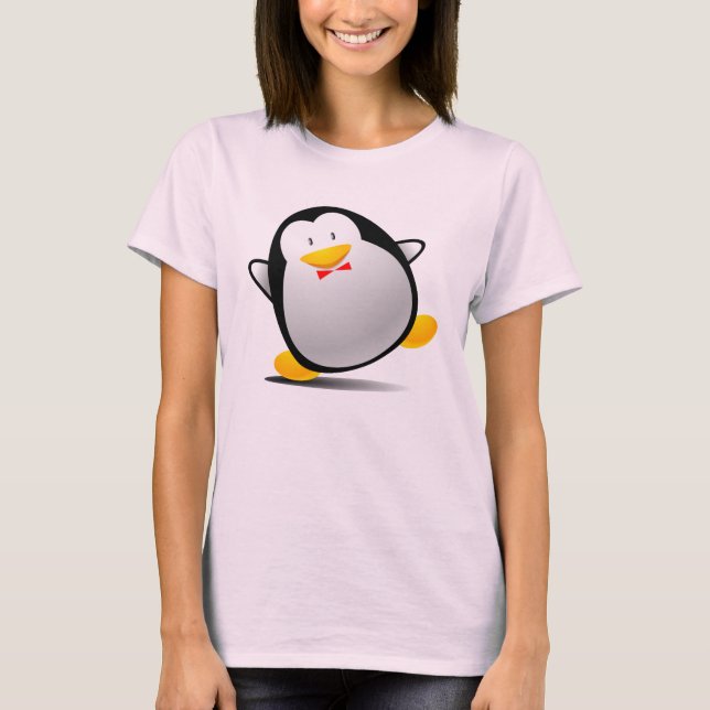 Dancing Penguin T-shirt (Framsida)