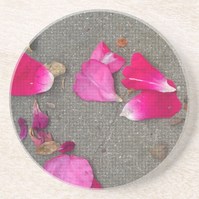 Dancing Petals IV Underlägg Sandsten (Framsidan)