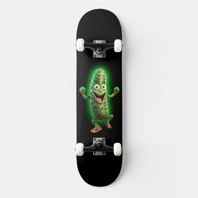 Dancing Pickle Skateboard (Framsida)
