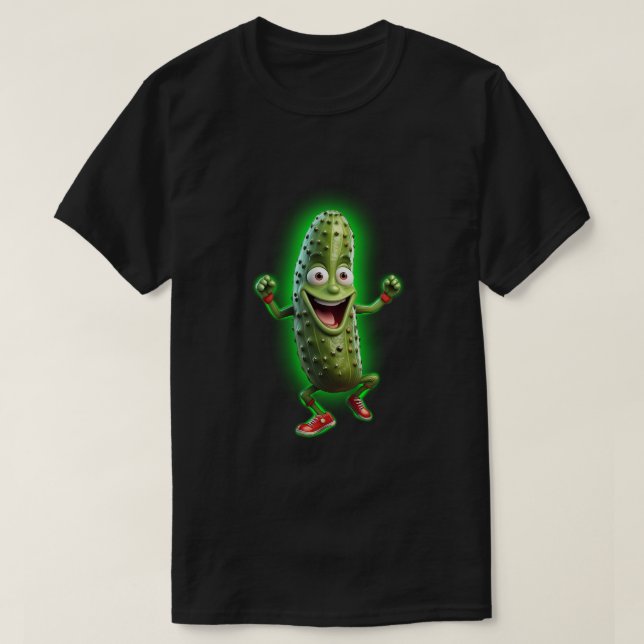 Dancing Pickle T Shirt (Design framsida)