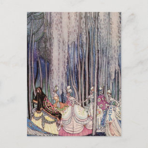 Dancing Princesses Vykort
