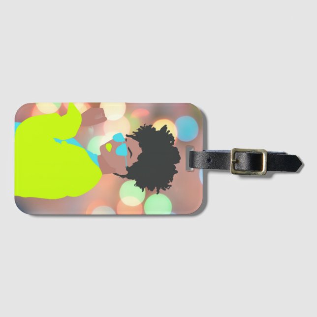 Dancing Queen. Bagagebricka (Framsida horisontal)