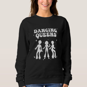 Dancing Queen Brudtärnor Disco Sängkammaren Fest T Shirt
