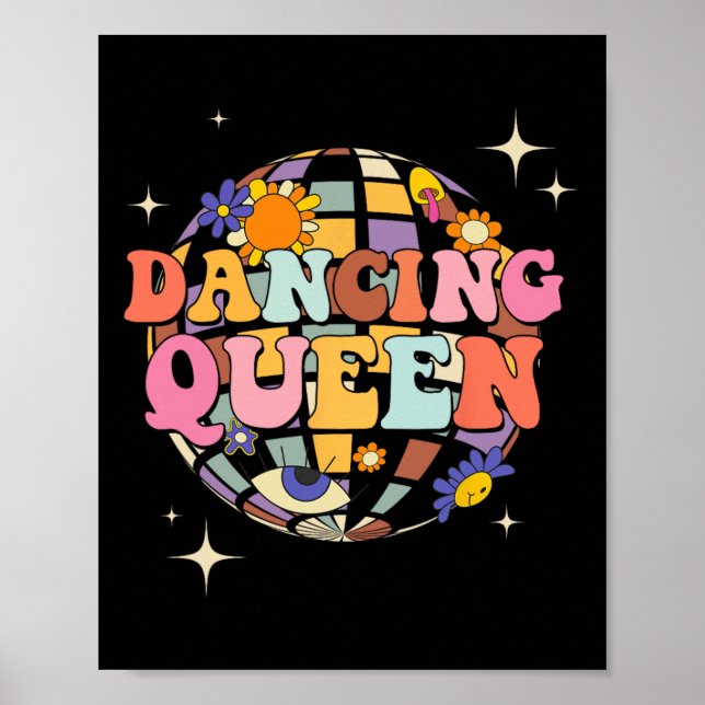 Dancing Queen Dance Mamma for Dance Party Poster (Framsidan)
