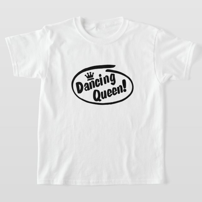 Dancing Queen, Danmark Tee Shirt (Laydown)