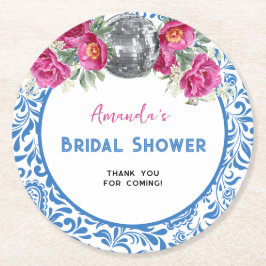 Dancing Queen mamma Mia Disco Möhippa Underlägg Papper Rund