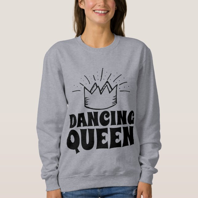 Dancing Queen t-shirts T T-Shirt (Framsida)