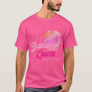 Dancing Queen Tee 17 Birthday Vintage Dancing Disk