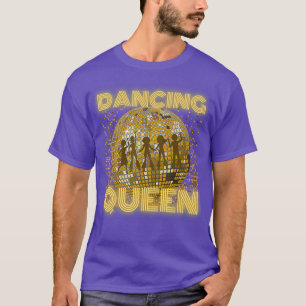 Dancing Queen Vintage Retro Dancing 70s 80s 90-tal T Shirt