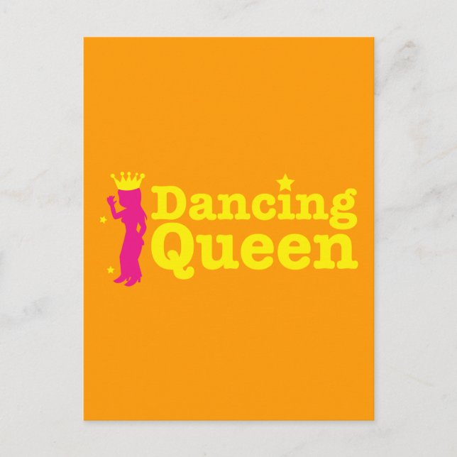 Dancing Queen Vykort (Framsida)