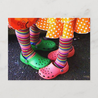 Dancing Rainbow Vykort