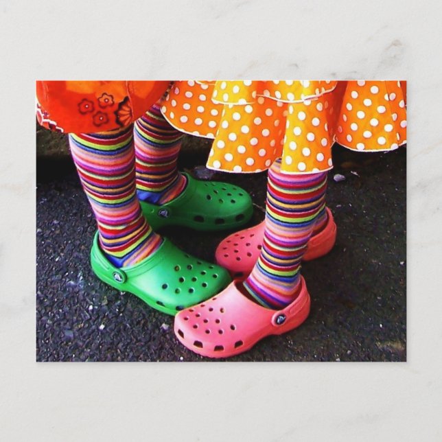 Dancing Rainbow Vykort (Framsida)