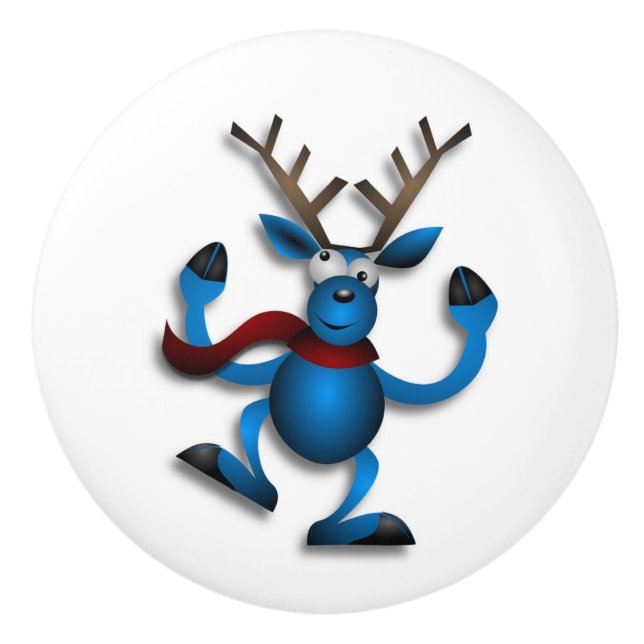 DANCING REINDEER KNOPP (Framsidan)