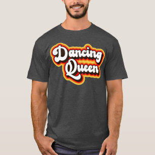 Dancing Retro 70s Design T Shirt