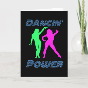 Dancing - Retro Dancin'Power Girls Kort