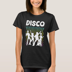 Dancing Retro Disco Boogie Bellbottom Dancer Boppe T Shirt