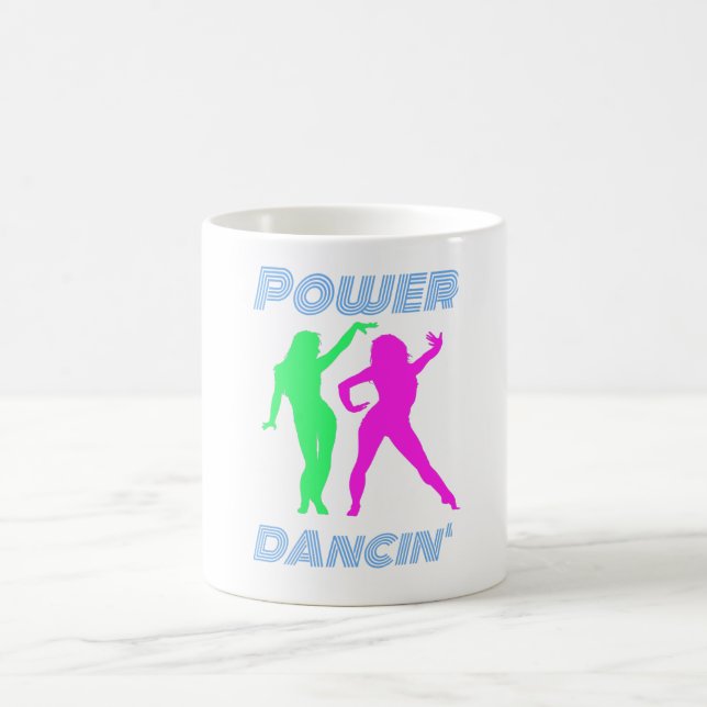 Dancing - Retro Power Dancin 'Girls Kaffemugg (Center)