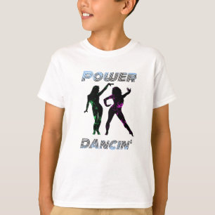 Dancing - Retro Power Dancing' Girls Lava stil T Shirt