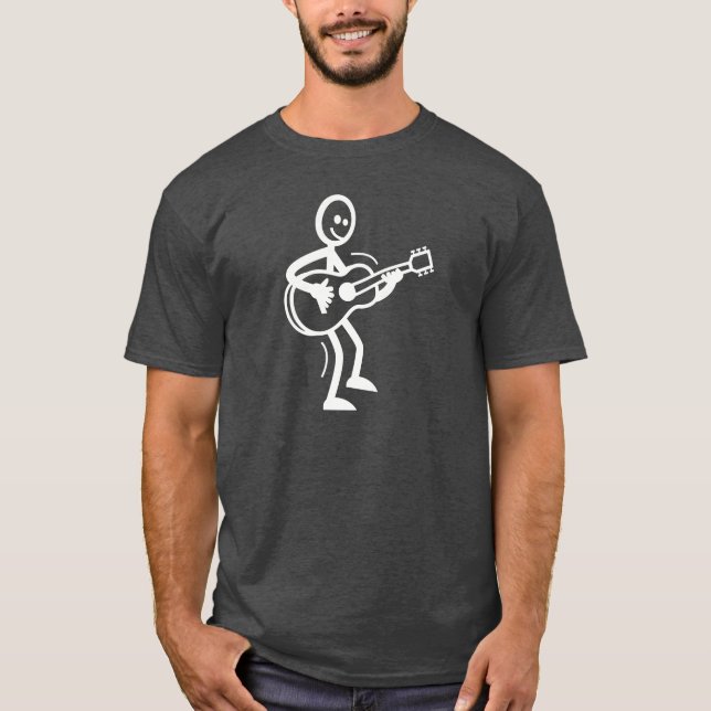 Dancing SAM Mörk Färg T-shirt (plocka din färg) (Framsida)