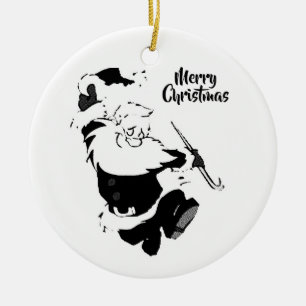 ’DANCING SANTA’ CHRISTMAS ORNAMENT