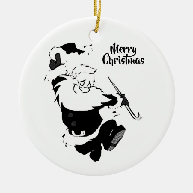 ’DANCING SANTA’ CHRISTMAS ORNAMENT (Framsidan)