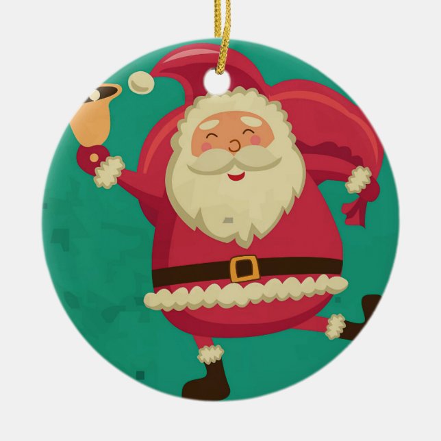 Dancing Santa Ornament (Framsidan)