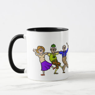Dancing Senior Citizens Funny Mug Mugg