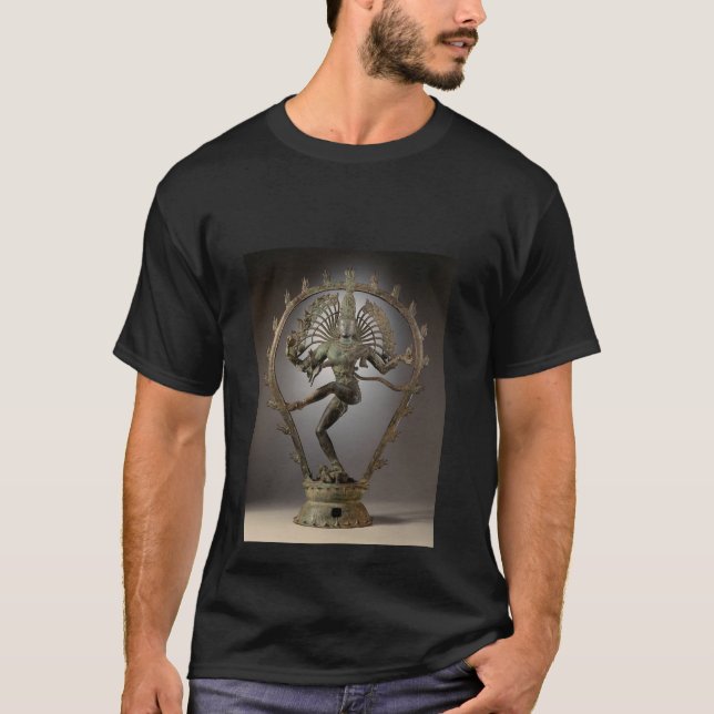 Dancing Shiva staty-foto T Shirt (Framsida)