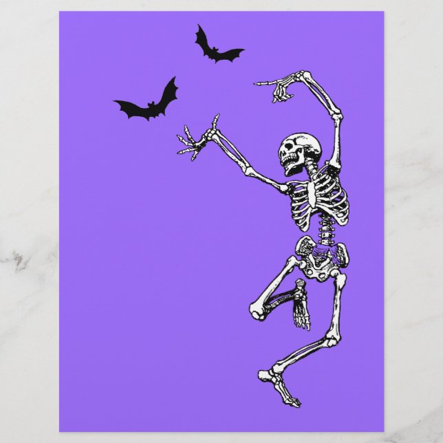 Dancing Skeleton (Framsida)
