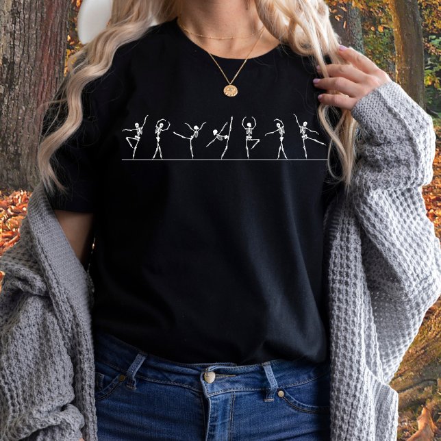 Dancing Skeleton Ballerinas Ballet T Shirt (Skapare uppladdad)