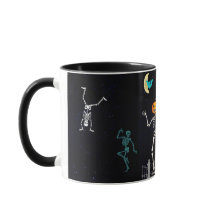 Dancing Skeleton Coffee Kopp