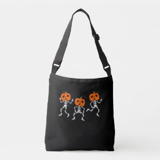 Dancing Skeleton Dabbing Skeletons Halloween Gift Axelväska
