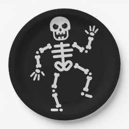 Dancing Skeleton Glitter Halloween